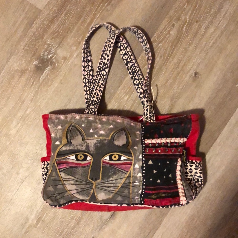 Vintage cat purse